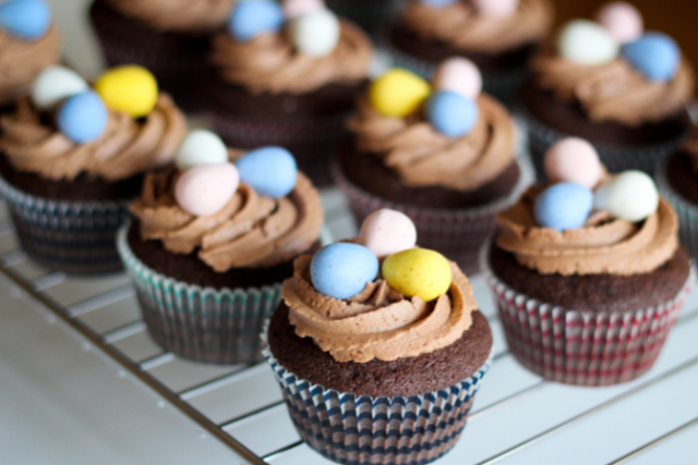Easter cupcakes