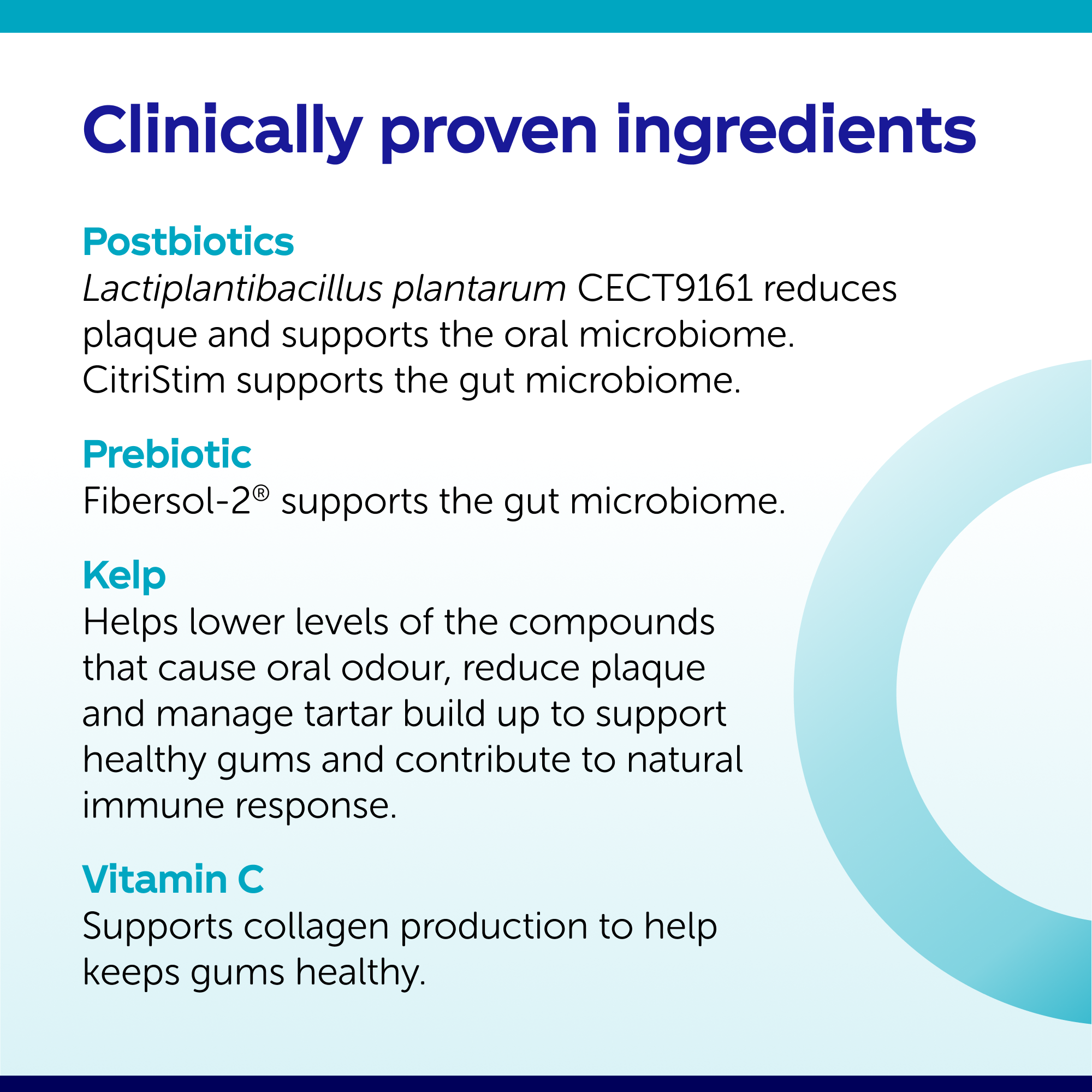 PlaqEase ingredients